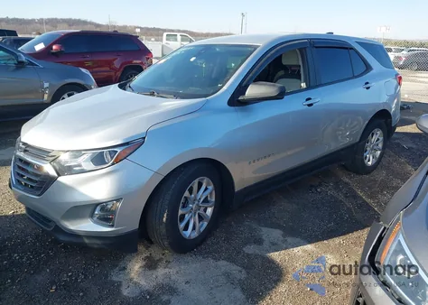 2020 Chevrolet Equinox Fwd Ls из США, поврежденный, VIN 3GNAXHEV6LS666531